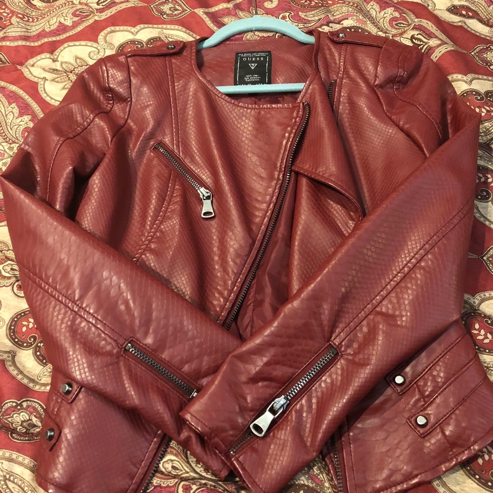 Guess leather jacket